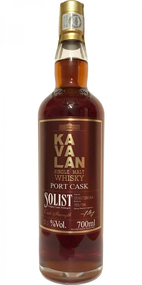 Kavalan Solist  Port Cask
