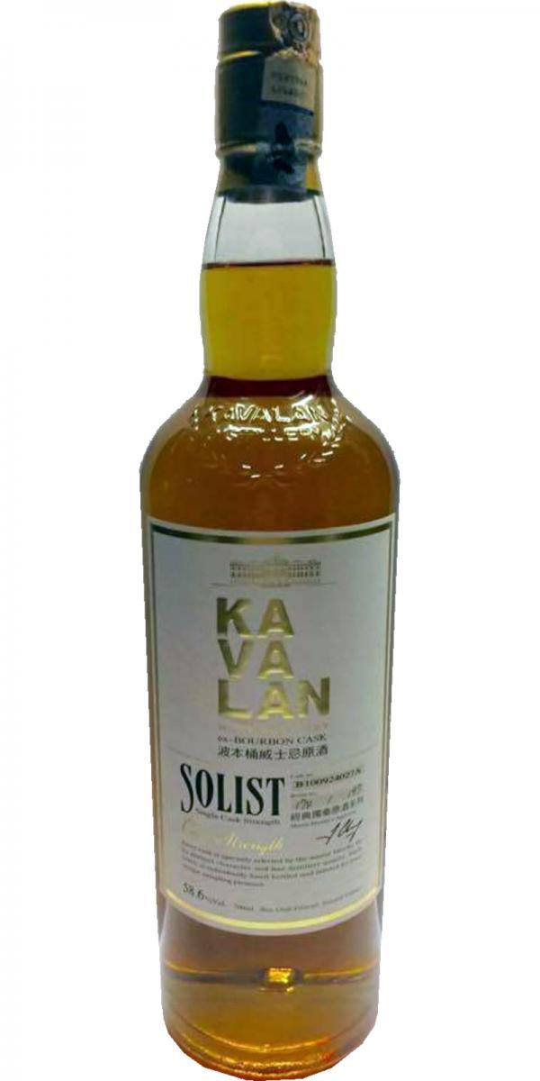 Kavalan Solist  ex-Bourbon Cask