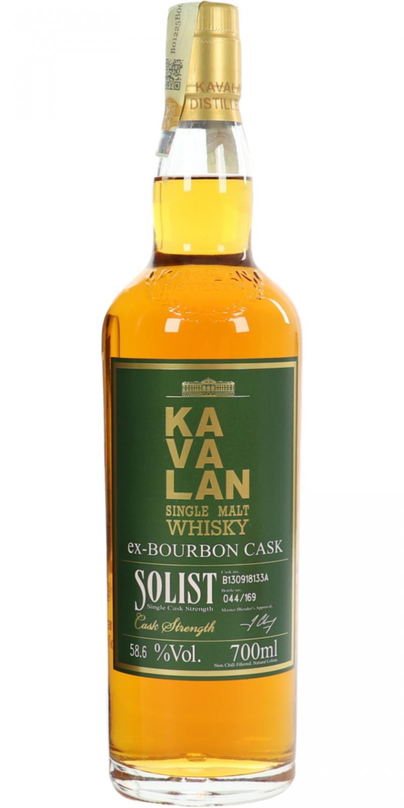 Kavalan Solist  ex-Bourbon Cask