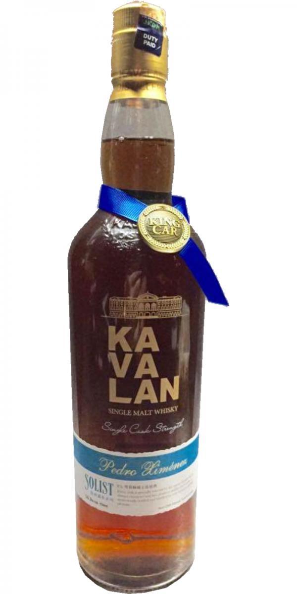 Kavalan Solist  Pedro Ximénez