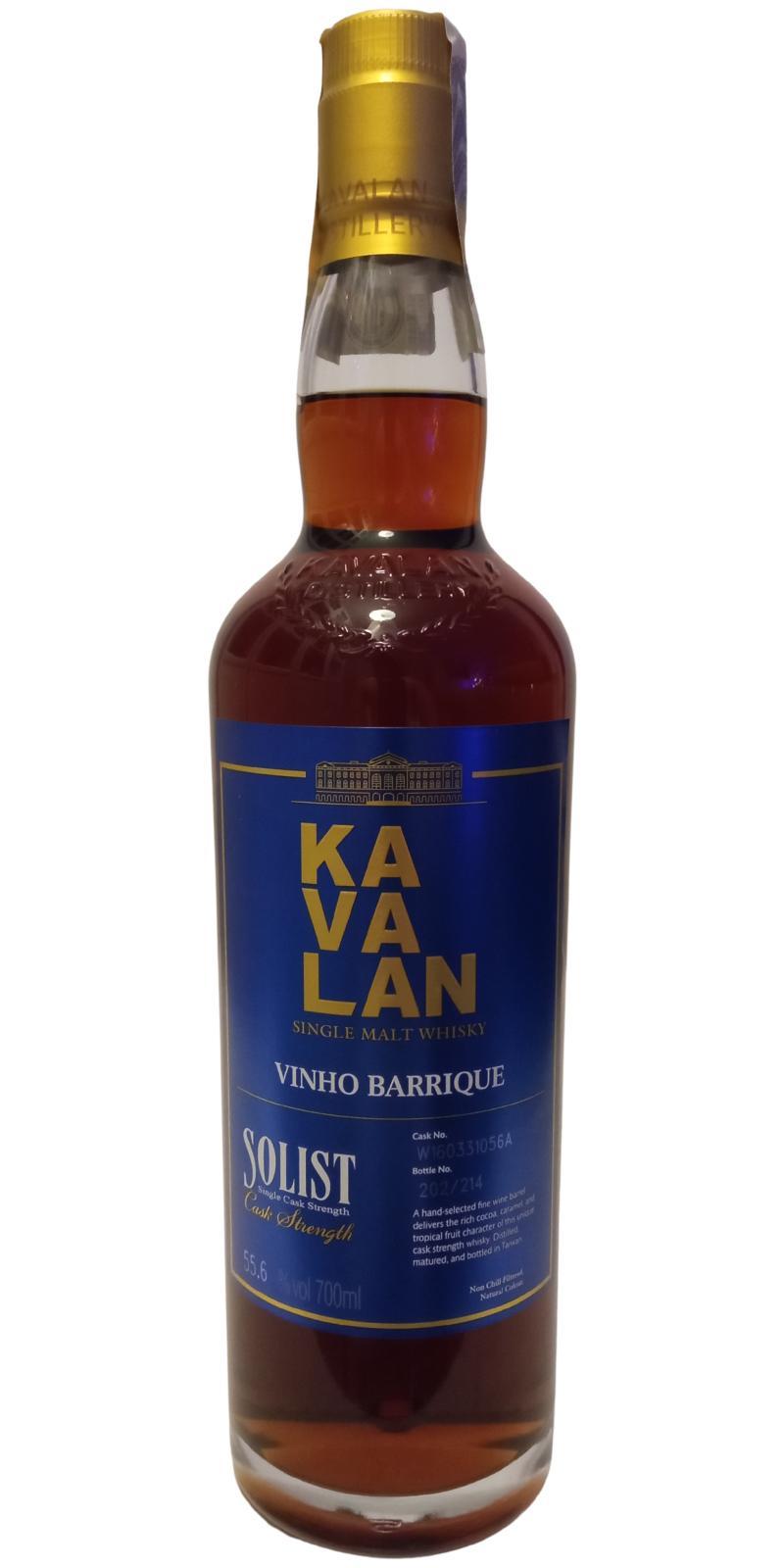 Kavalan Solist  Vinho Barrique