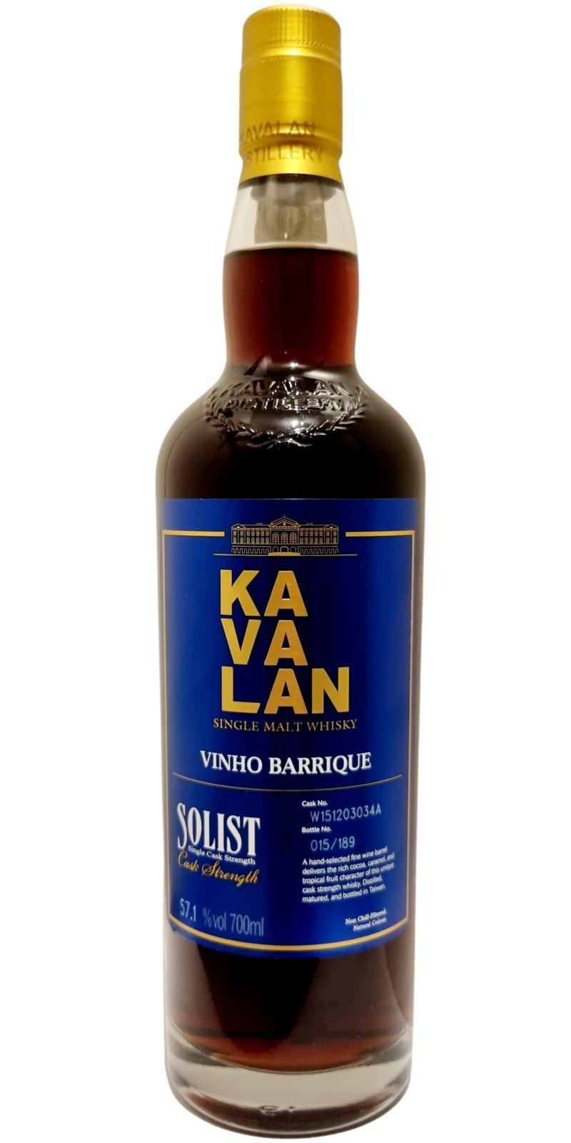 Kavalan Solist  Vinho Barrique