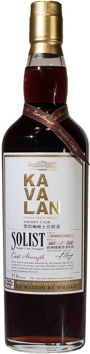 Kavalan Solist  Sherry Cask