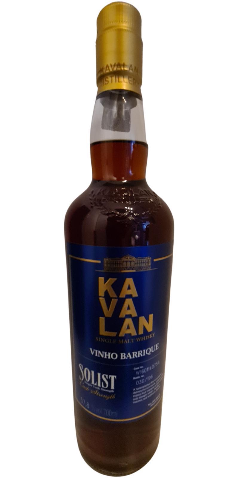Kavalan Solist  Vinho Barrique