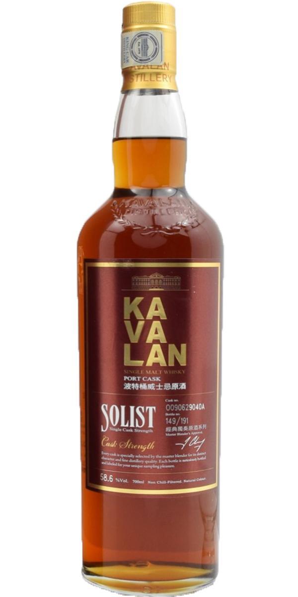 Kavalan Solist  Port Cask