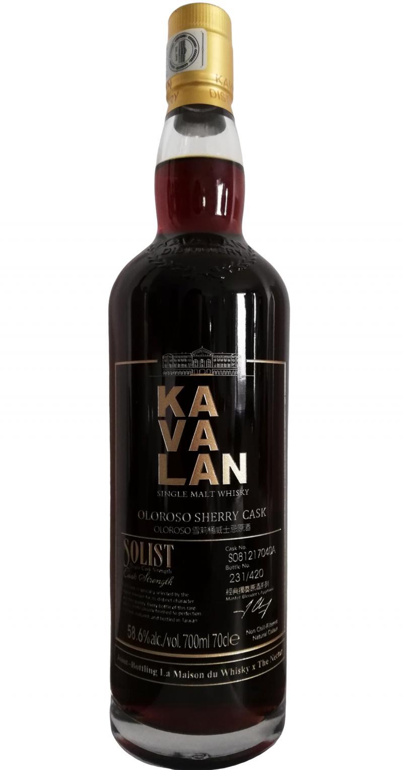 Kavalan Solist  Oloroso Sherry Cask