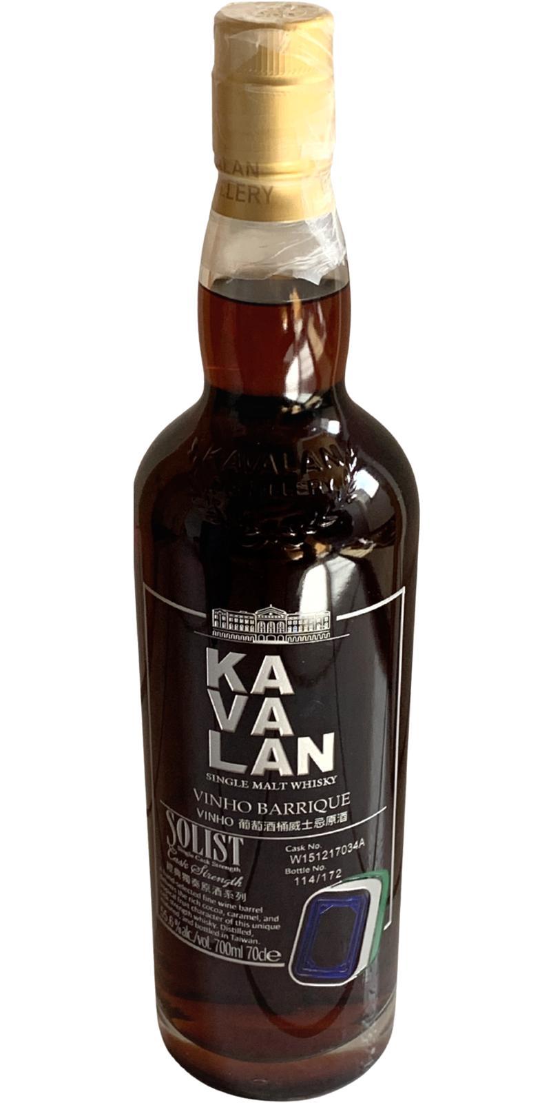 Kavalan Solist  Vinho Barrique