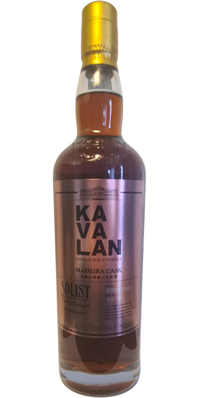 Kavalan Solist  Madeira Cask