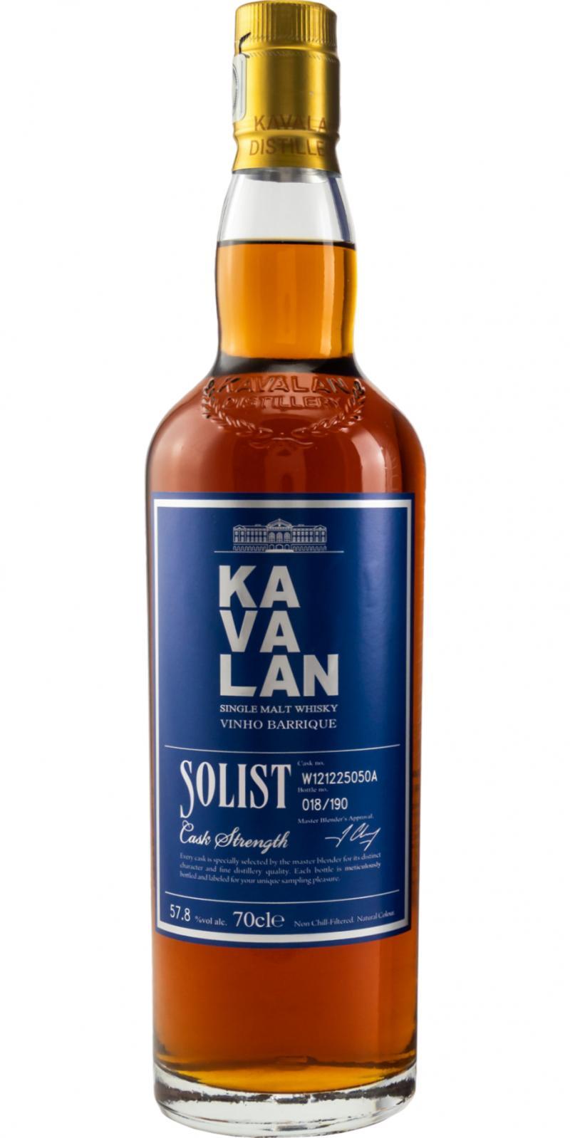 Kavalan Solist  Vinho Barrique