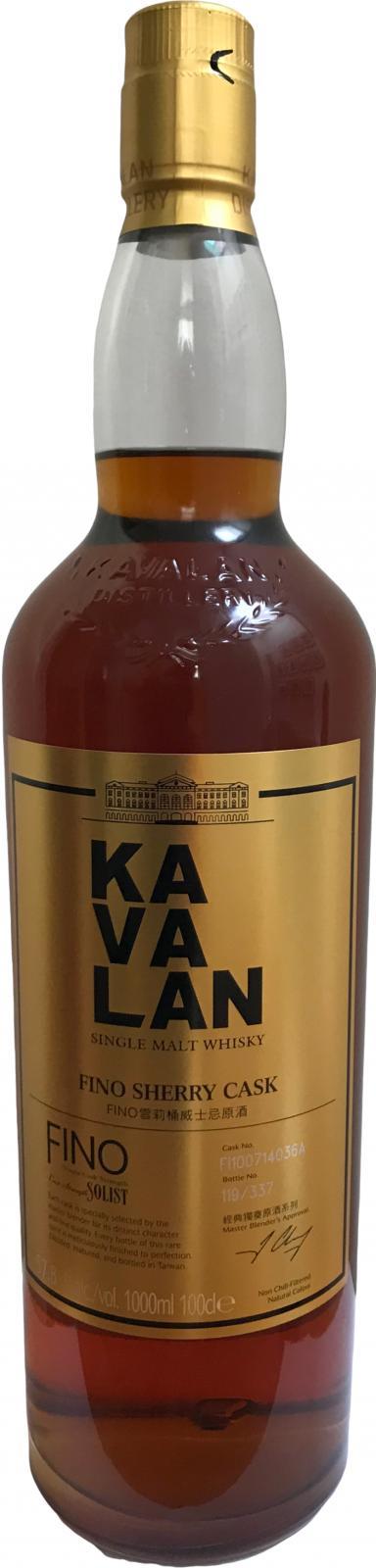 Kavalan Solist  Fino Sherry Cask