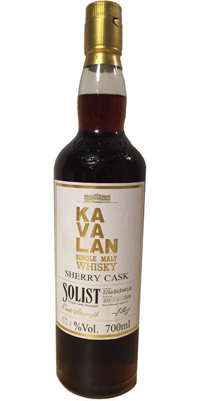 Kavalan Solist  Sherry Cask