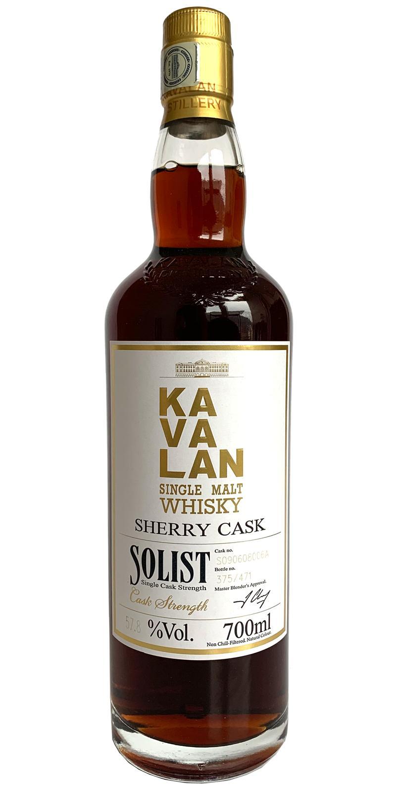 Kavalan Solist  Sherry Cask