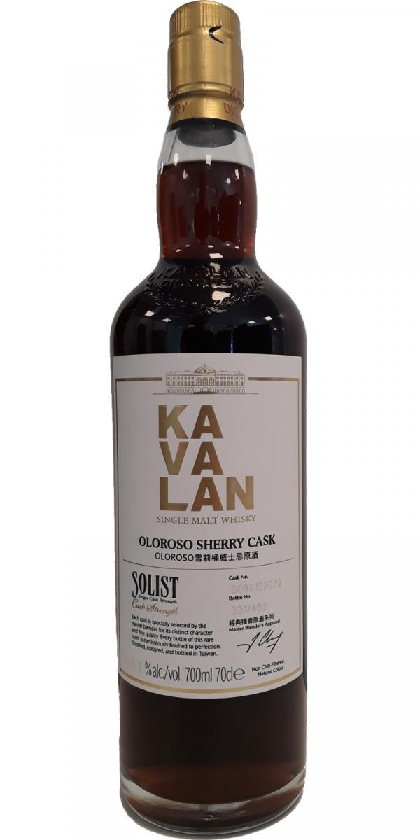 Kavalan Solist  Oloroso Sherry Cask