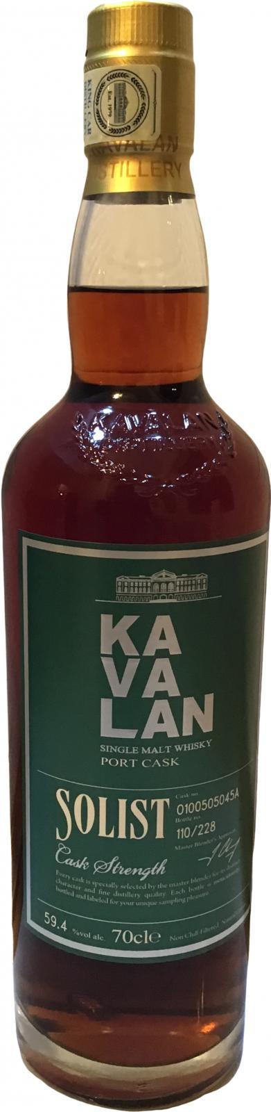 Kavalan Solist  Port Cask