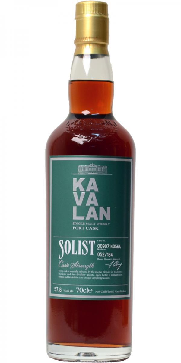 Kavalan Solist  Port Cask