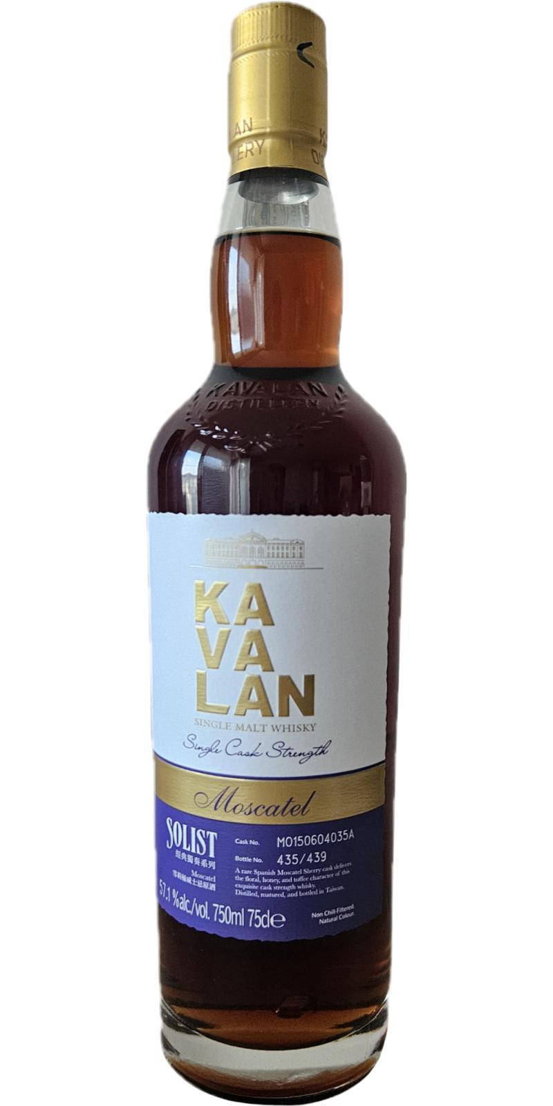 Kavalan Solist  Moscatel