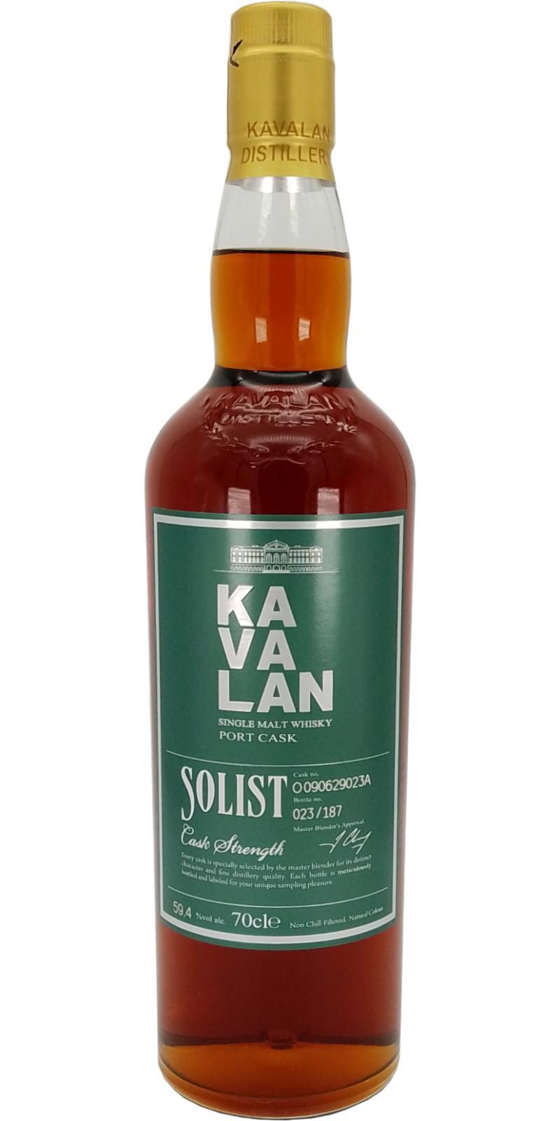 Kavalan Solist  Port Cask