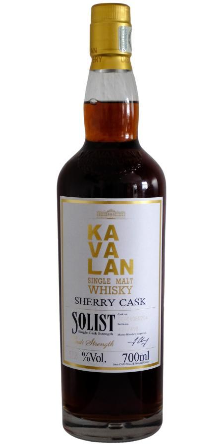 Kavalan Solist  Sherry Cask