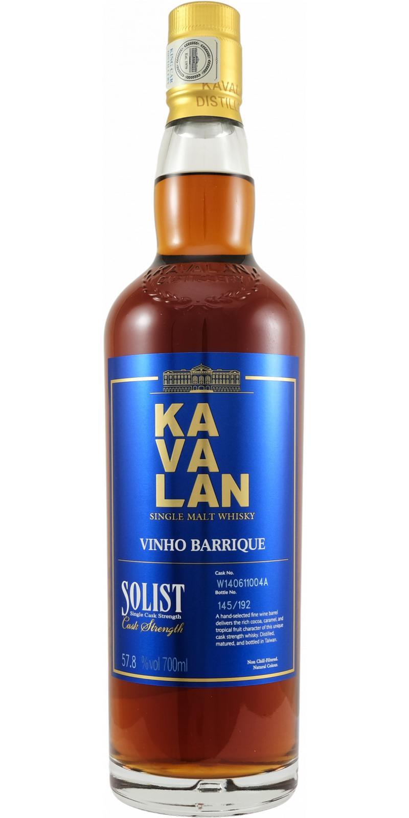 Kavalan Solist  Vinho Barrique