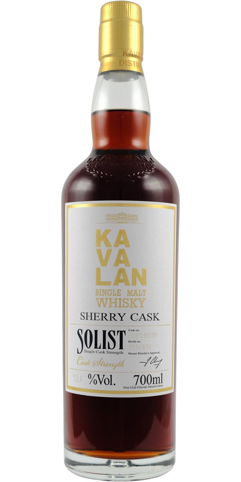 Kavalan Solist  Sherry Cask