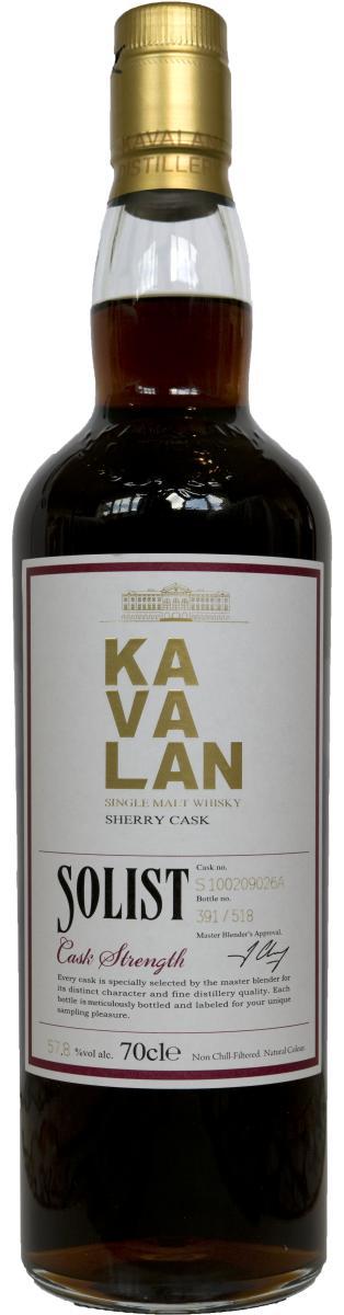Kavalan Solist  Sherry Cask