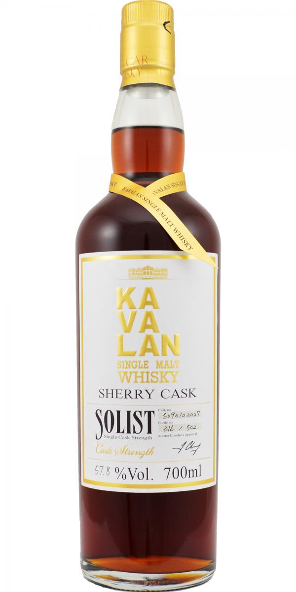 Kavalan Solist  Sherry Cask