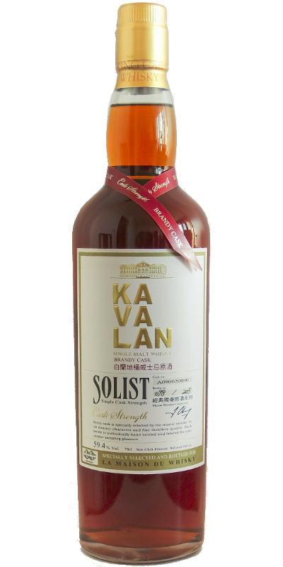 Kavalan Solist  Brandy Cask