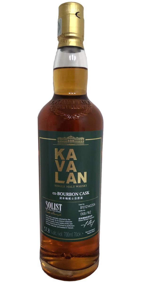 Kavalan Solist  ex-Bourbon Cask