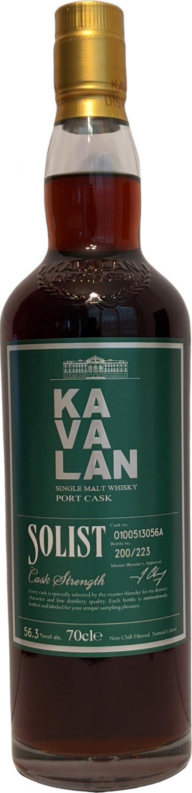 Kavalan Solist  Port Cask