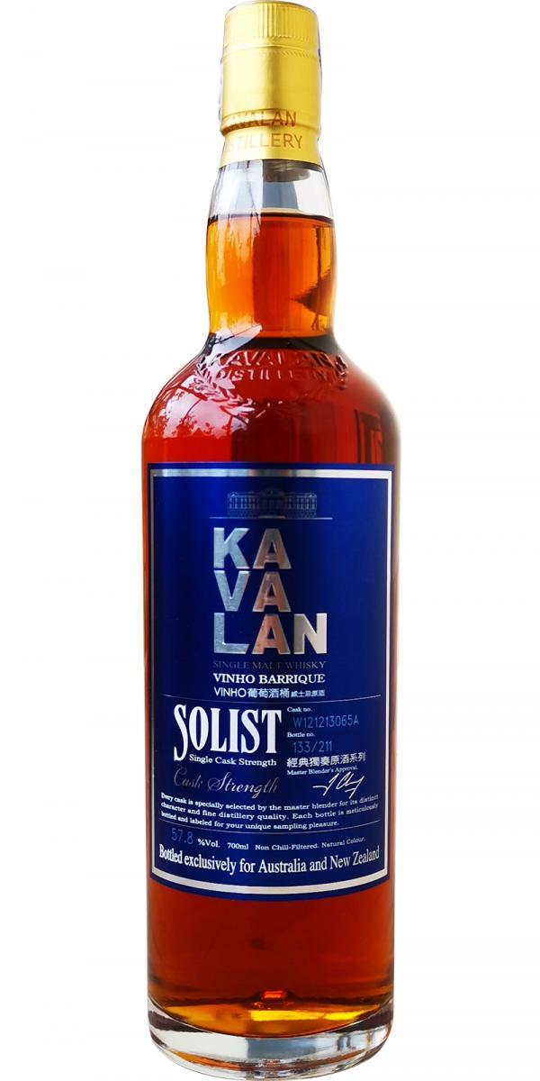 Kavalan Solist  Vinho Barrique