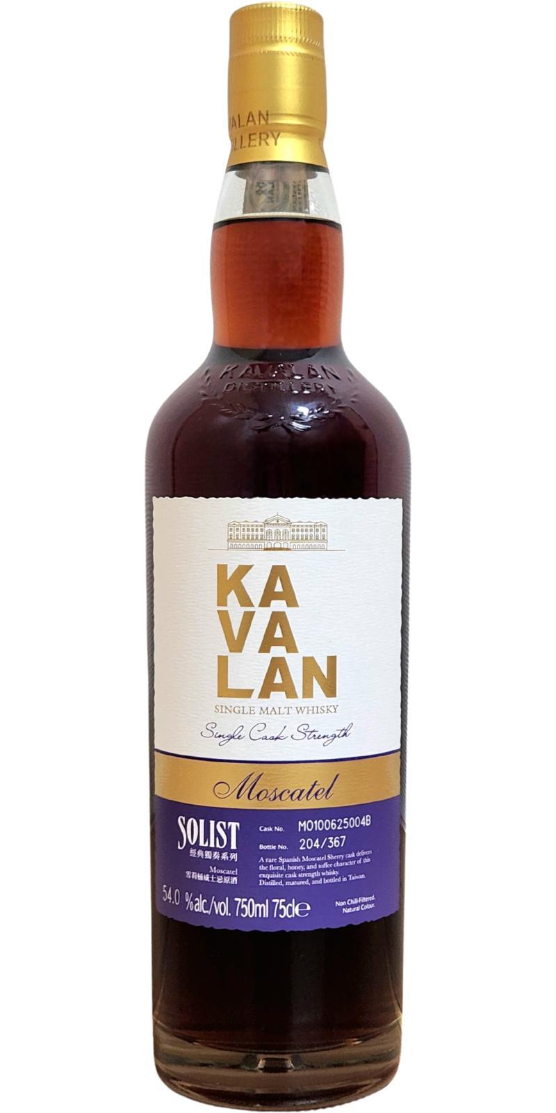 Kavalan Solist  Moscatel