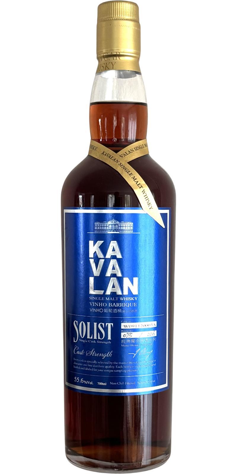 Kavalan Solist  Vinho Barrique