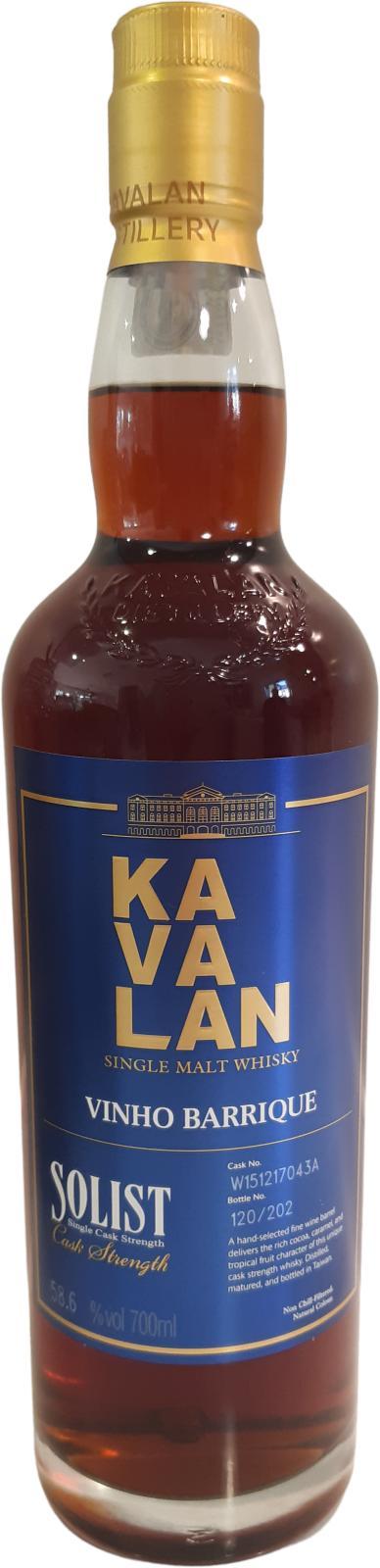 Kavalan Solist  Vinho Barrique