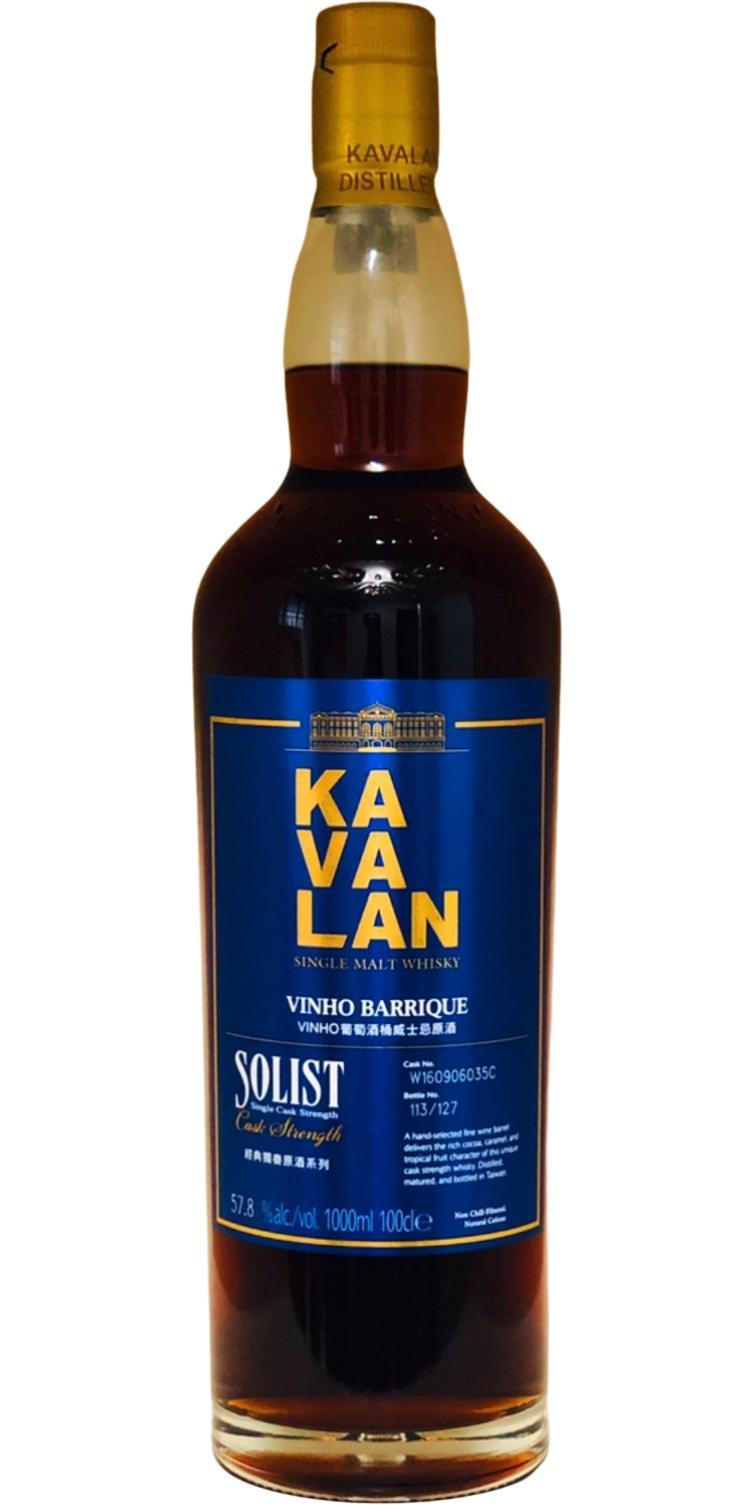 Kavalan Solist  Vinho Barrique