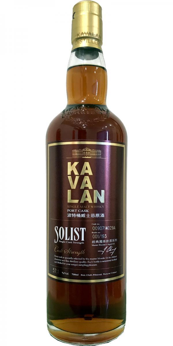 Kavalan Solist  Port Cask