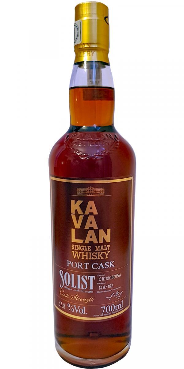 Kavalan Solist  Port Cask