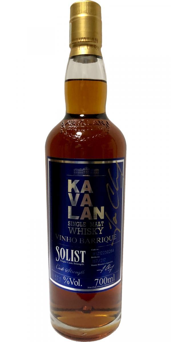 Kavalan Solist  Vinho Barrique