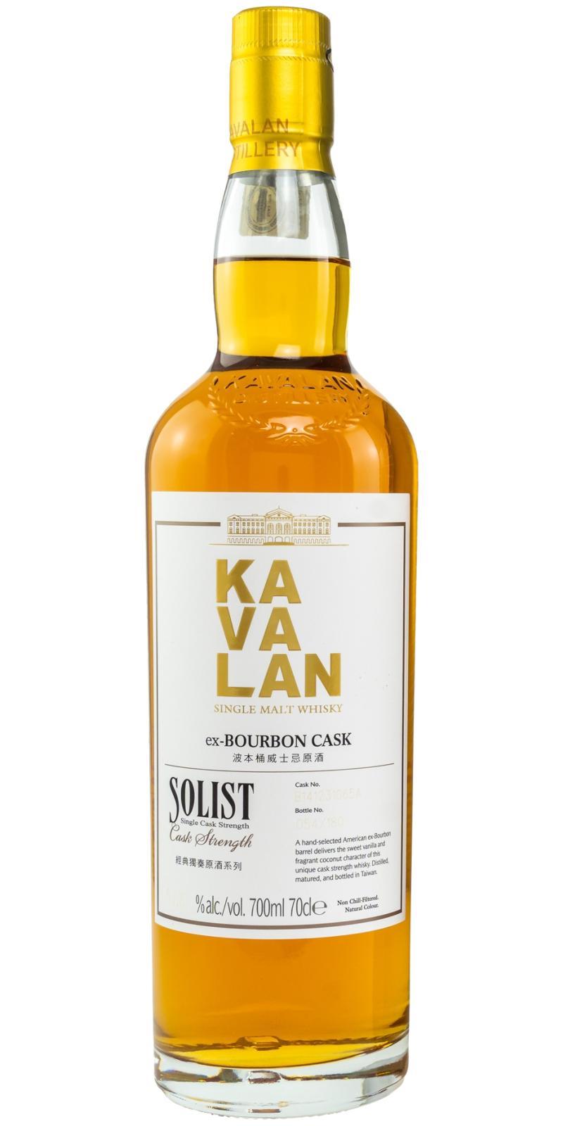 Kavalan Solist  ex-Bourbon Cask
