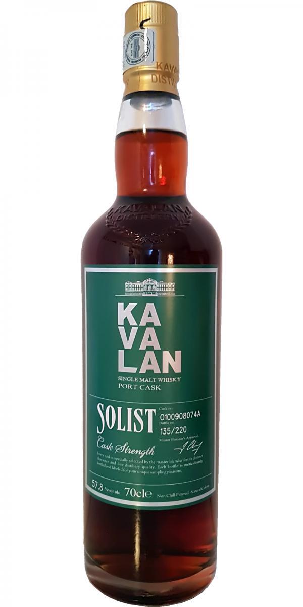 Kavalan Solist  Port Cask
