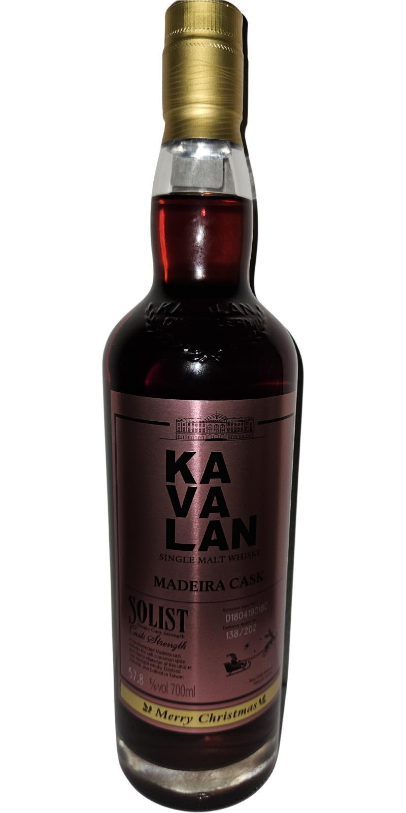 Kavalan Solist  Madeira Cask