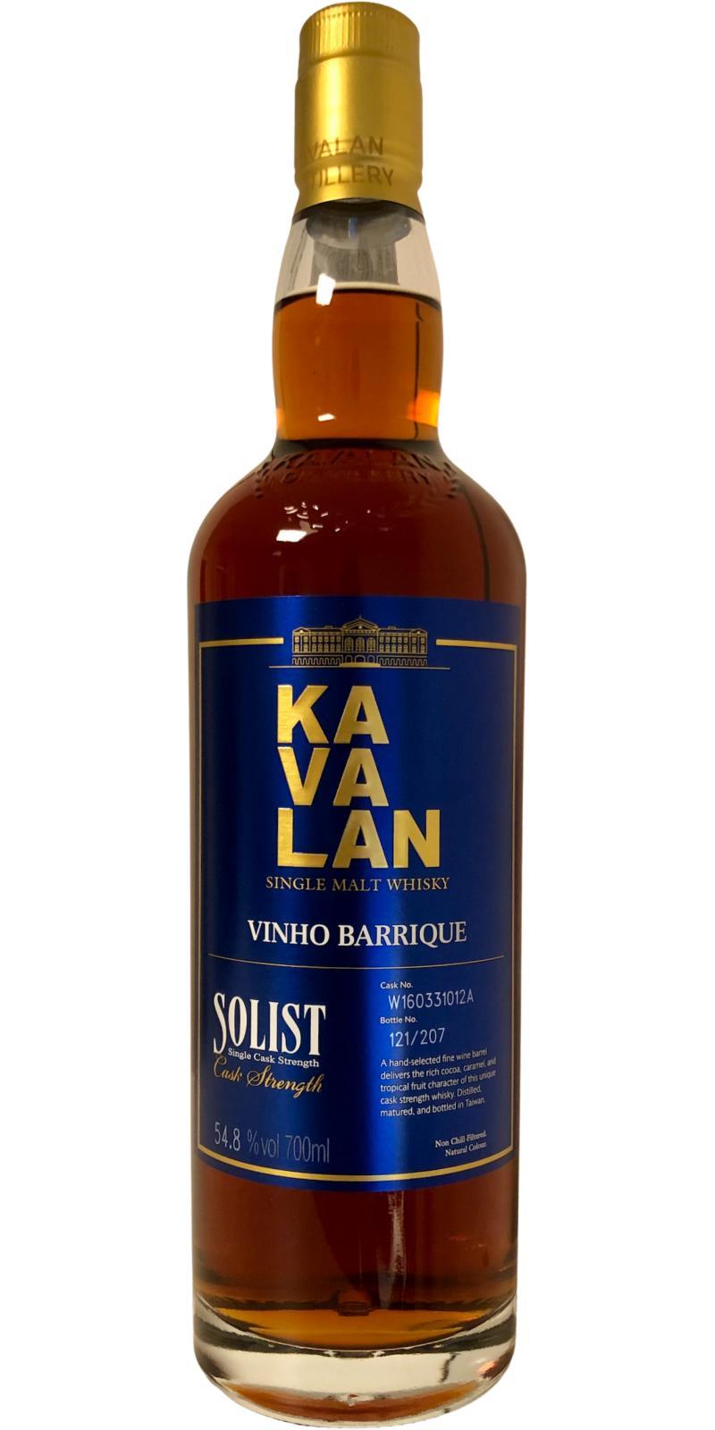 Kavalan Solist  Vinho Barrique
