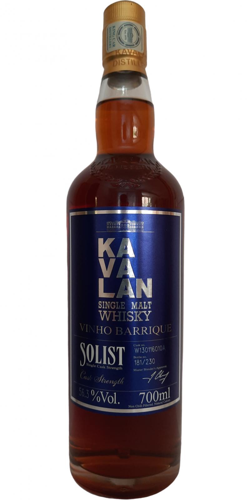 Kavalan Solist  Vinho Barrique
