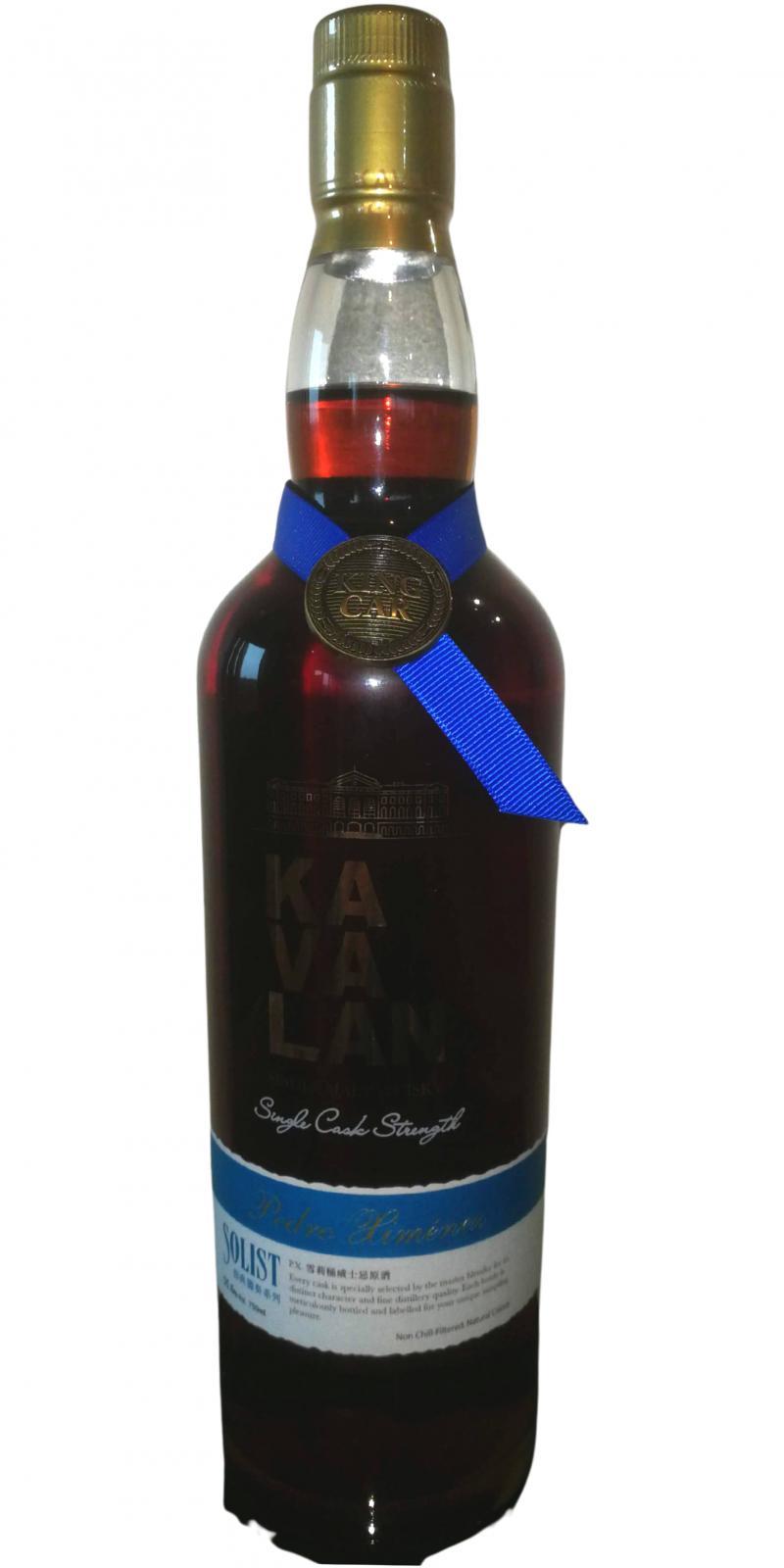 Kavalan Solist  Pedro Ximénez
