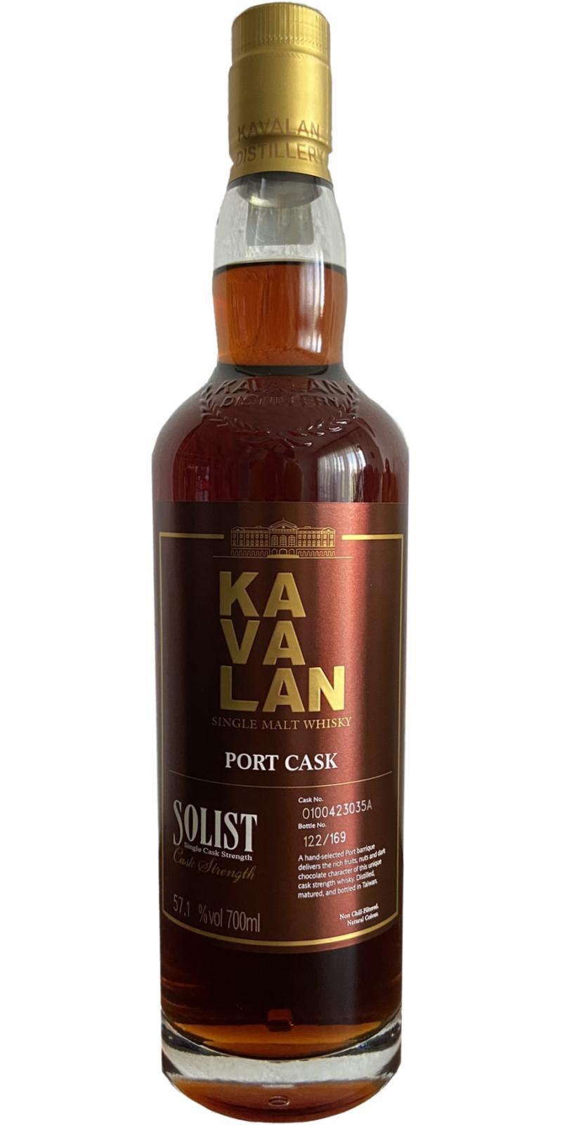 Kavalan Solist  Port Cask