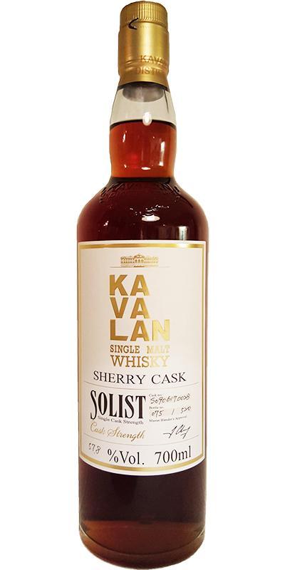 Kavalan Solist  Sherry Cask