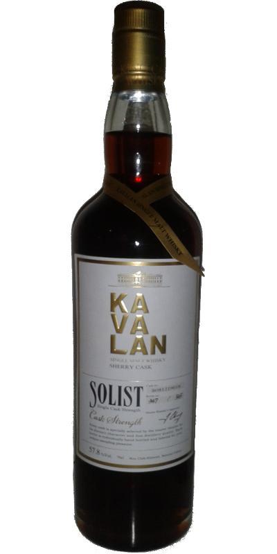 Kavalan Solist  Sherry Cask