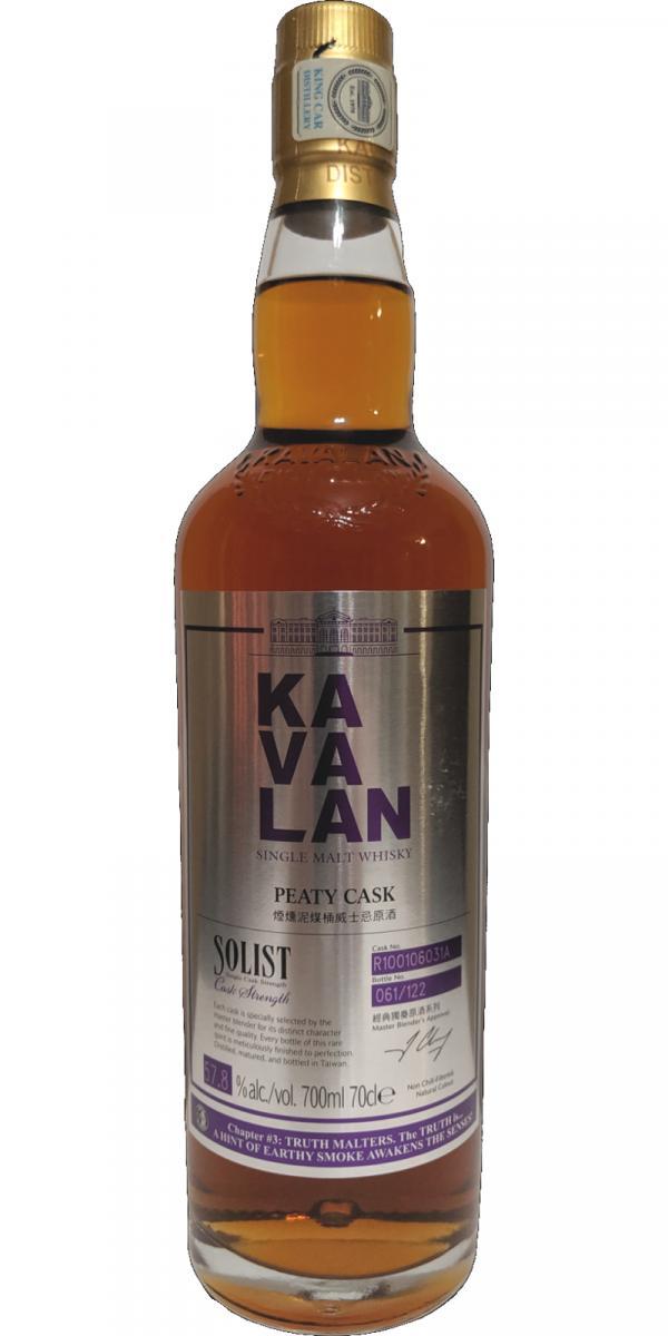 Kavalan Solist  Peaty Cask