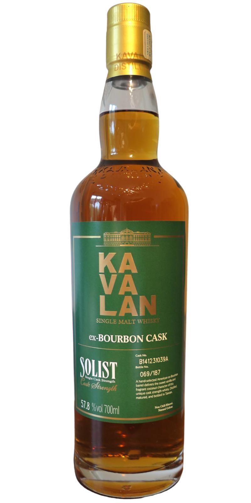 Kavalan Solist  ex-Bourbon Cask