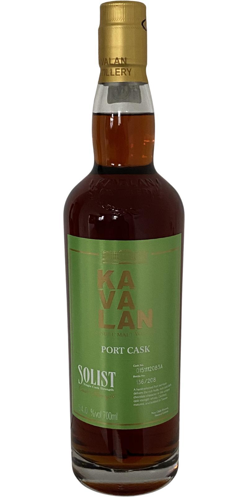 Kavalan Solist  Port Cask