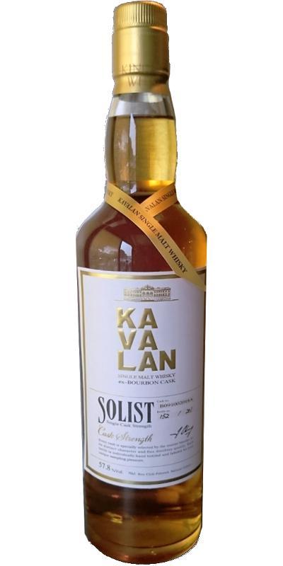 Kavalan Solist  ex-Bourbon Cask